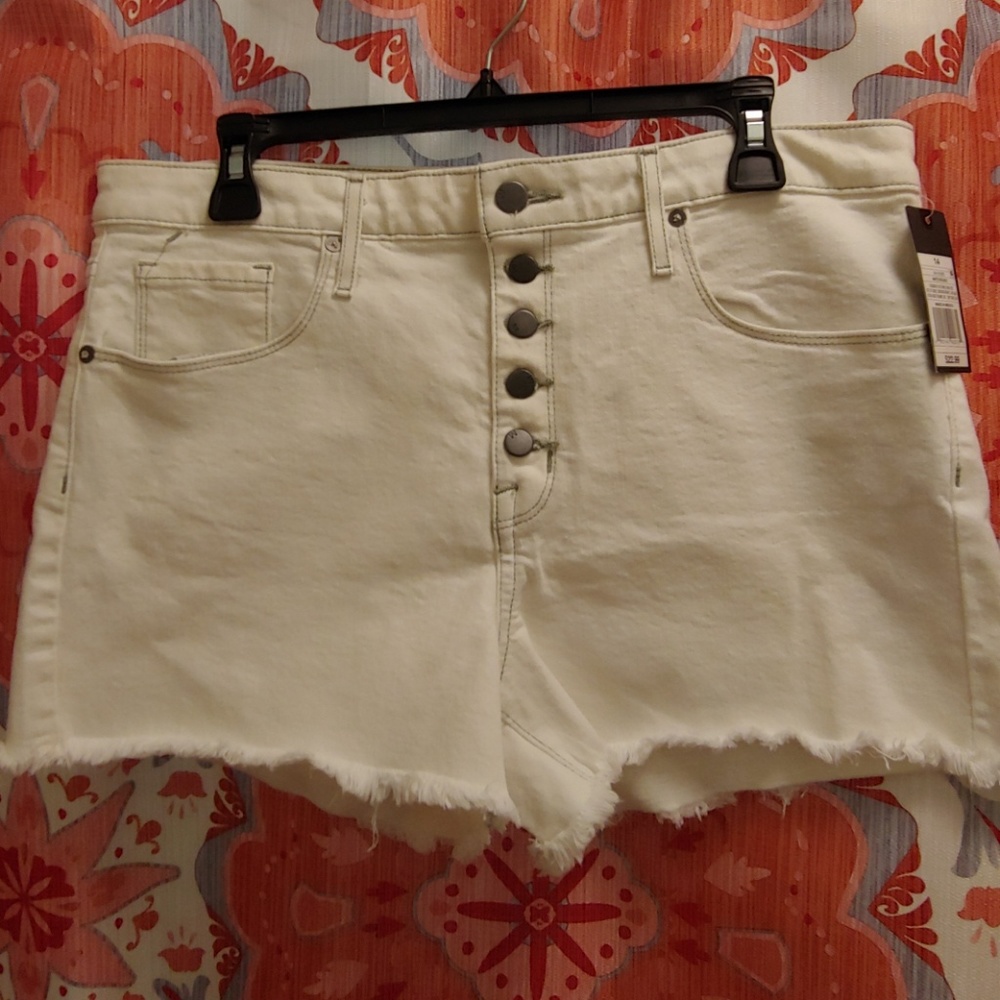 High rise shorts
